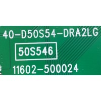 LED DRIVER PARA TV TCL QLED / NUMERO DE PARTE 30835-000003 / 40-D50S54-DRA2LG / V8-R51MT02-LC5V002 / 11602-500024 / 50S546 / V8-R51MT02-LC5V002(E5ED) / PANEL LVU500NDDJ HS9W00 V1 / DISPLAY CV500U2-L02 / MODELO 50S546